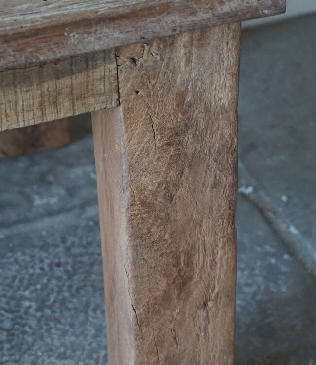 Rene Houtman Bijzettafel Jan | Truckbodywood | H42xB60xD60 cm