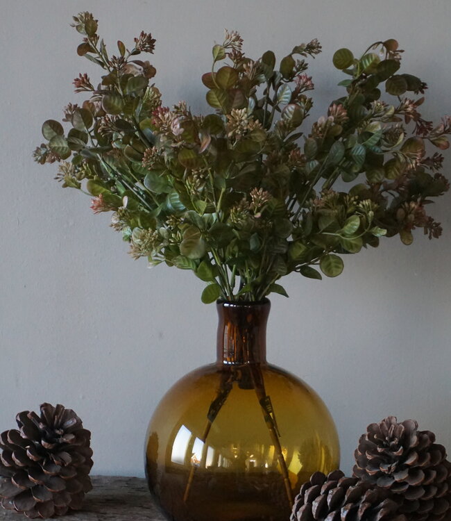 Brynxz Myosotis Kunsttak | Bruin | 50 cm