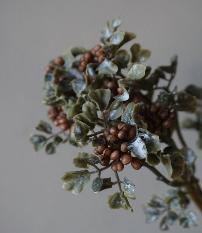 Brynxz Sedum Kunsttak | Wild Berry Bruin | H50 cm