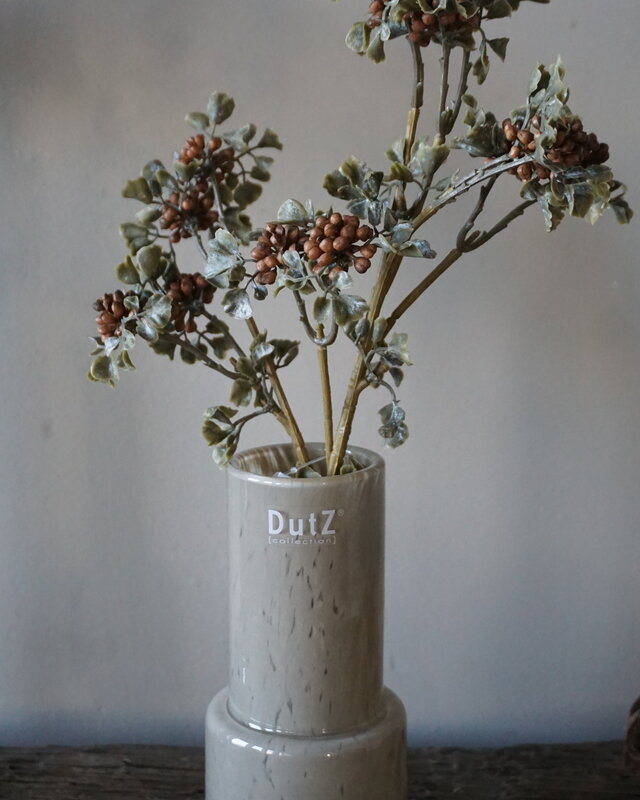 Brynxz Sedum Kunsttak | Wild Berry Bruin | H50 cm
