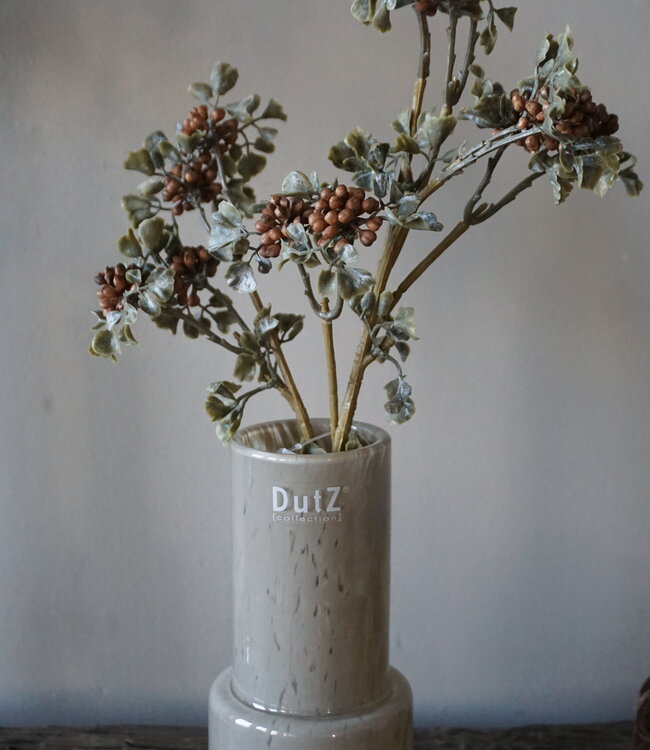 Brynxz Sedum Kunsttak | Wild Berry Bruin | H50 cm