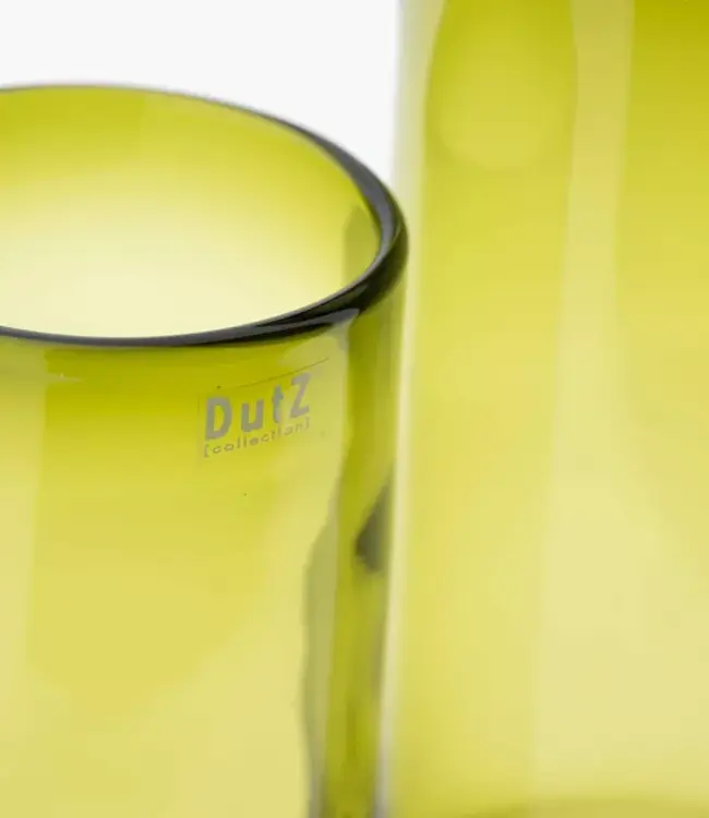 DutZ Vaas Cilinder | Olijfgroen | 2 Maten