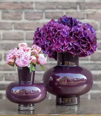 DutZ Vaas Modest | Pruim | H34 x D29 cm