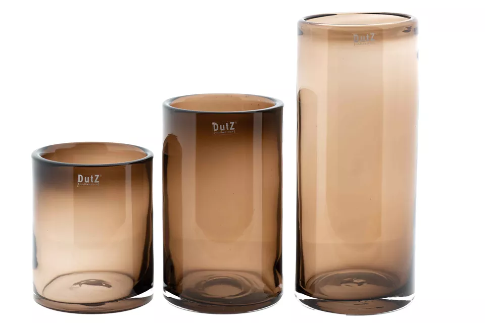 DutZ Vaas Cilinder | Topaz | 3 Maten