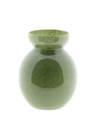 DutZ Vaas Tsjutka | Olijfgroen | H26 x D19 cm