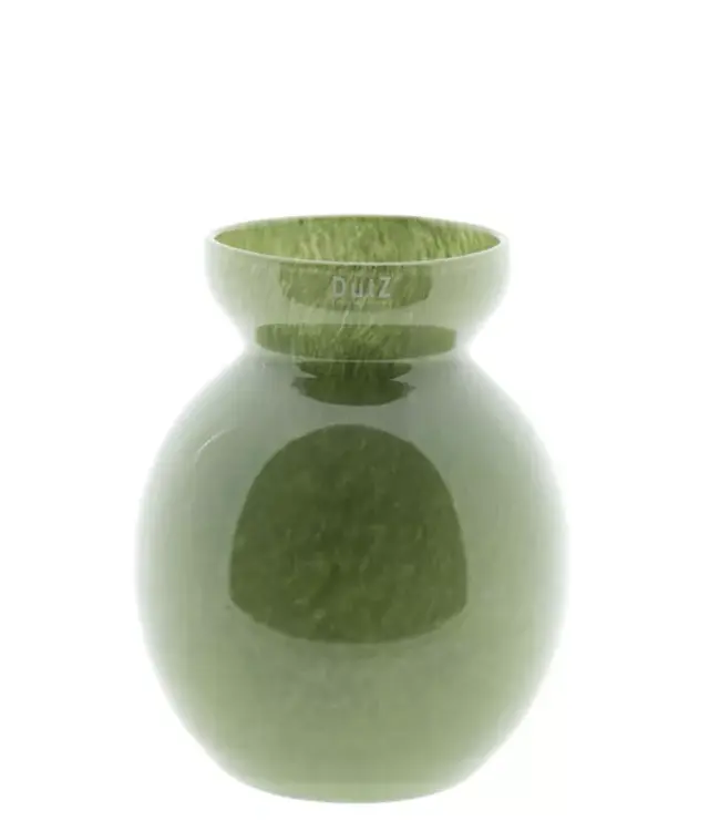 DutZ Vaas Tsjutka | Olijfgroen | H26 x D19 cm