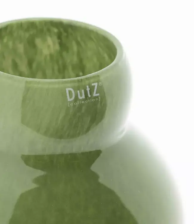 DutZ Vaas Bolki | Olijfgroen | H24 x D21 cm