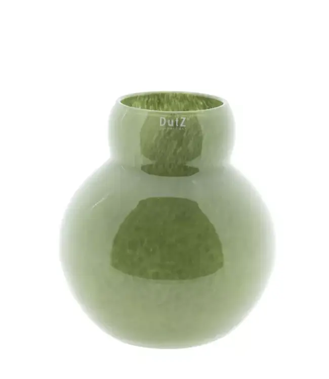 DutZ Vaas Bolki | Olijfgroen | H24 x D21 cm
