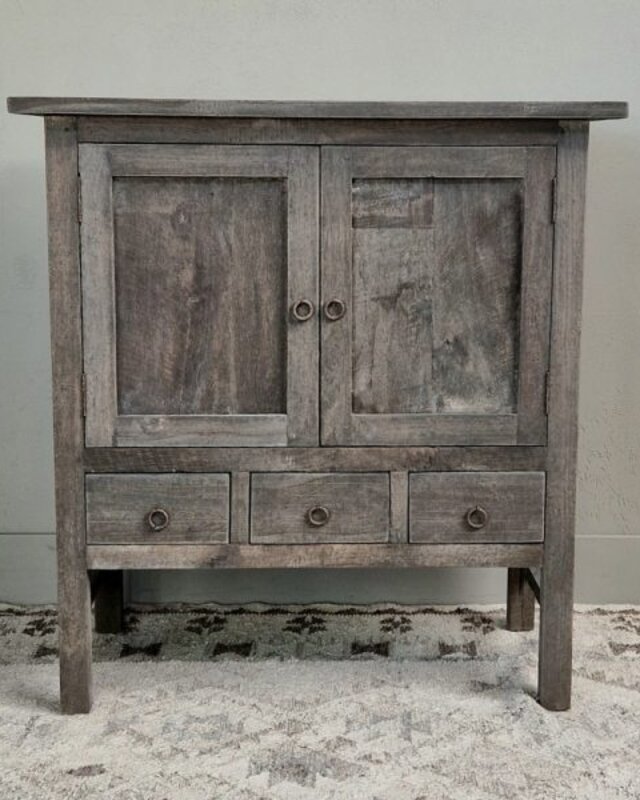 Luksa Home Collection Kast Cyrus | Antique Grey | H100xB95xD45 cm