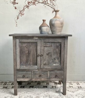 Luksa Home Collection Kast Cyrus | Antique Grey | H100xB95xD45 cm