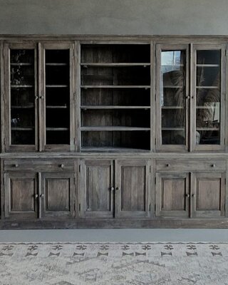 Luksa Home Collection Kast Guilietta | Antique Grey | H230xB280xD45 cm