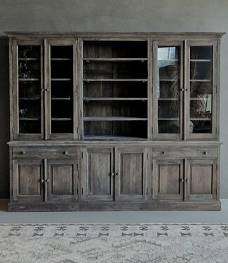 Luksa Home Collection Kast Guilietta | Antique Grey | H230xB280xD45 cm