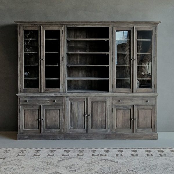 Luksa Home Collection Kast Guilietta | Antique Grey | H230xB280xD45 cm