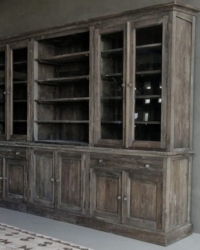 Luksa Home Collection Kast Guilietta | Antique Grey | H230xB280xD45 cm