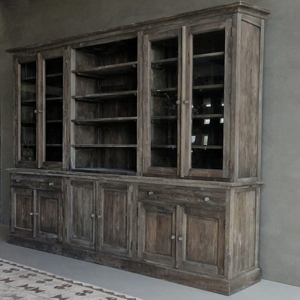Luksa Home Collection Kast Guilietta | Antique Grey | H230xB280xD45 cm