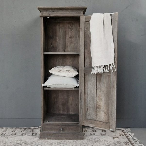 Luksa Home Collection Kast Hein | Antique Grey | H190xB60xD50 cm