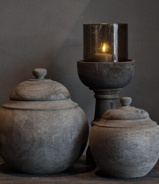 Luksa Home Collection Pot Met Deksel Abdur S | H20 x Ø20 cm