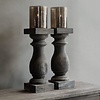 Baluster Xenna | Antique Grey | H70 x B24 cm