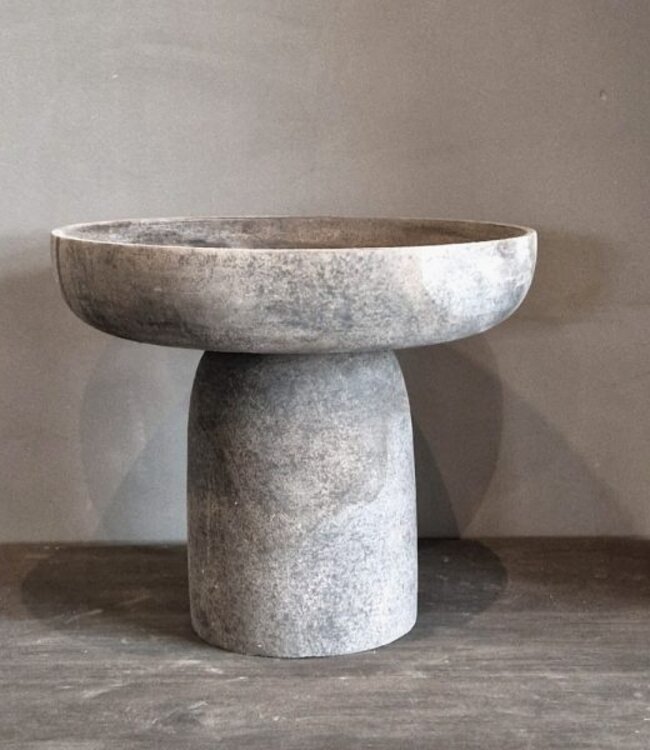 Luksa Home Collection Schaal Candra Op Voet | H30 x B35 x D35 cm