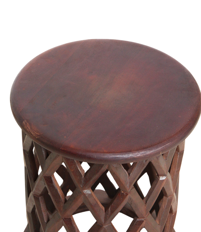 Raw Materials Amsterdam Bijzettafel Palau| Mangohout | Pacific | D35 x H45 cm