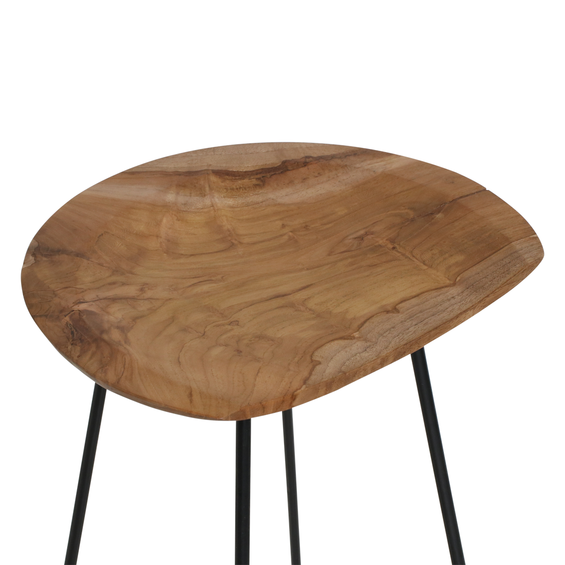 Raw Materials Amsterdam Barkruk Loft | Naturel | B41 x D42 x H77 cm