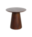 Raw Materials Amsterdam Bullnose Bijzettafel | Mangohout | Bruin | Ø 50 cm