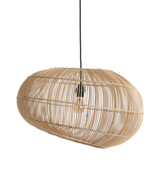 Raw Materials Amsterdam Luna rotan hanglamp Orbit -Ø 62x37 cm
