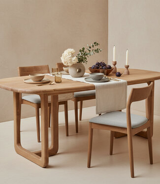 Raw Materials Amsterdam Eetkamerstoel Freya | Lichtgroen | Set Van 2