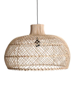 Raw Materials Amsterdam Maze rotan hanglamp naturel -Ø 57x36 cm