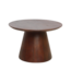 Raw Materials Amsterdam Bullnose mangohouten bijzettafel cone Ø 55 cm