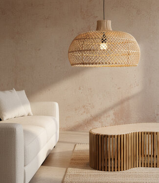 Raw Materials Amsterdam Hanglamp Maze | Rotan | D57 x H36 cm