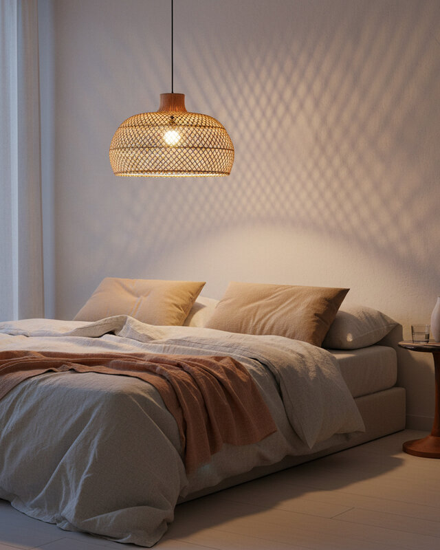 Raw Materials Amsterdam Hanglamp Maze | Rotan | D57 x H36 cm
