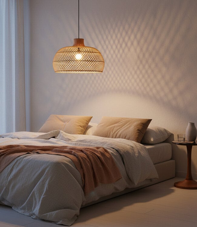 Raw Materials Amsterdam Hanglamp Maze | Rotan | D57 x H36 cm