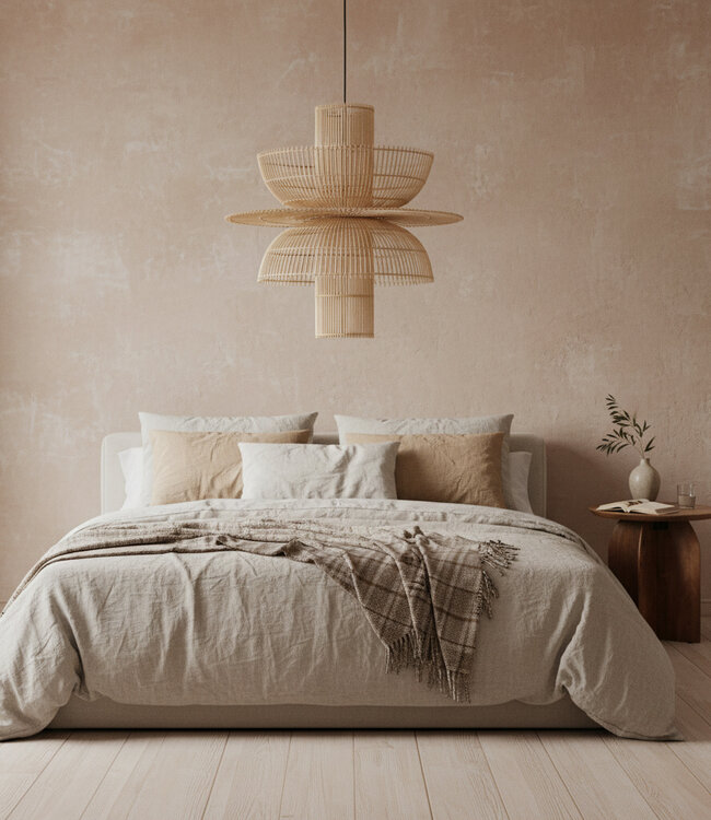 Raw Materials Amsterdam Saturn Hanglamp | Rotan | H63 x D65 cm