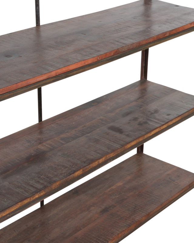 Raw Materials Amsterdam Factory Ijzeren Rek | L138 x B39 x H172 cm