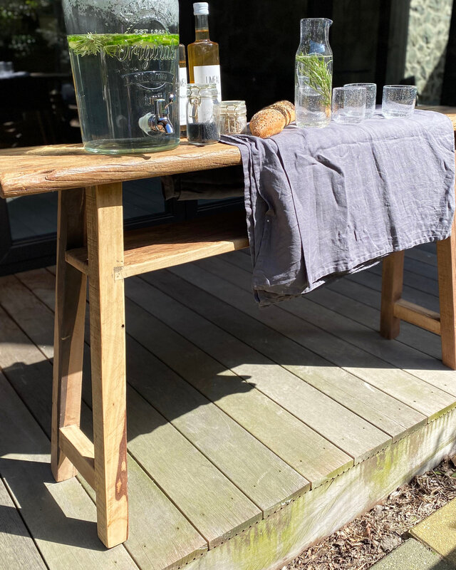Raw Materials Amsterdam Sidetable | Farmwood | Groot | L140 x B30 x H80 cm