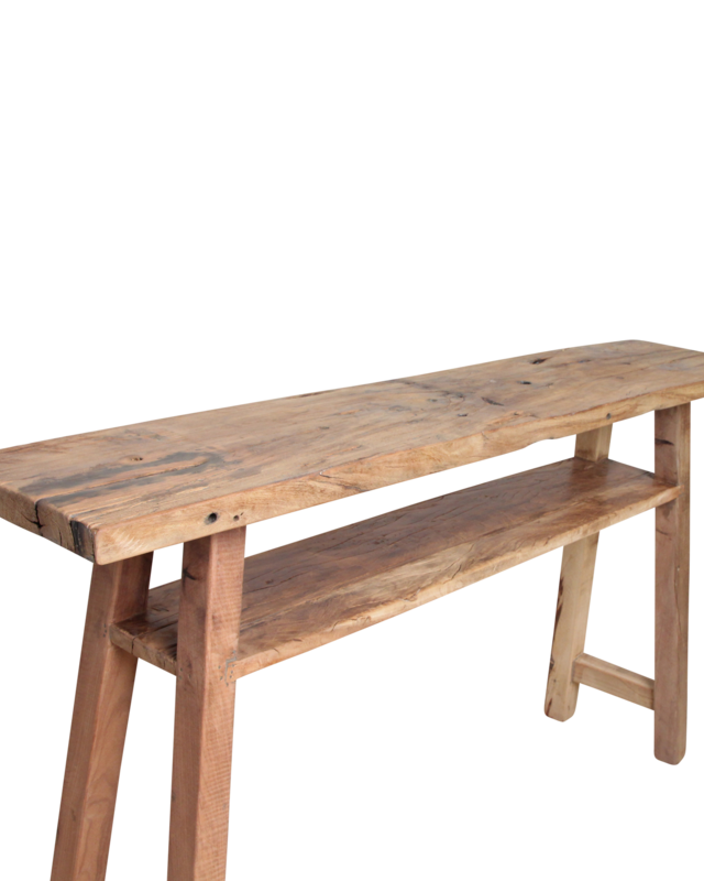 Raw Materials Amsterdam Sidetable | Farmwood | Groot | L140 x B30 x H80 cm