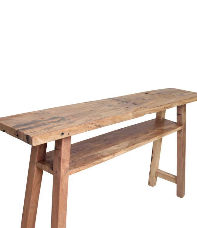 Raw Materials Amsterdam Sidetable | Farmwood | Groot | L140 x B30 x H80 cm