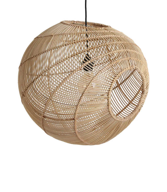 Raw Materials Amsterdam Hanglamp Luna | Rotan | D50 x H52 cm