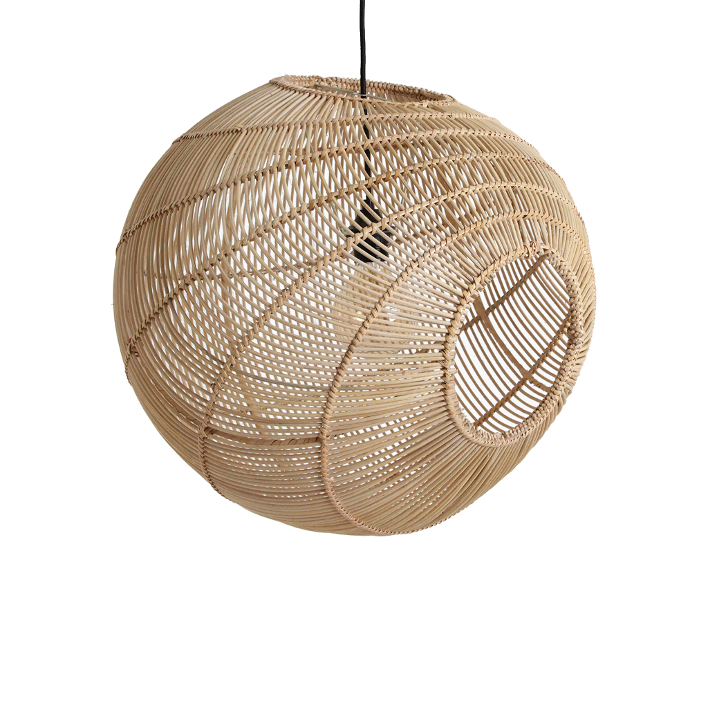 Raw Materials Amsterdam Hanglamp Luna | Rotan | D50 x H52 cm