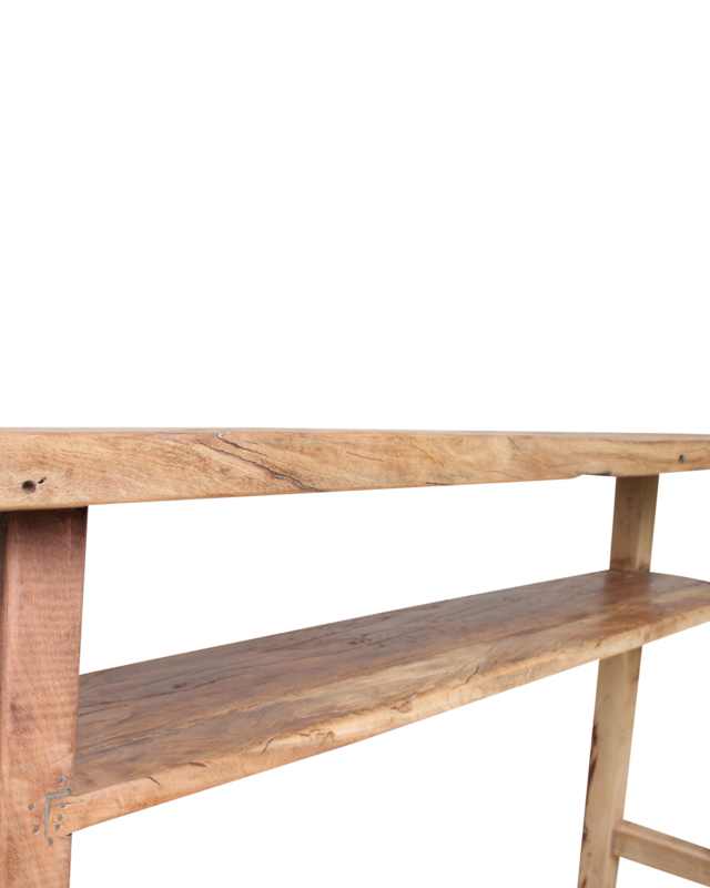 Raw Materials Amsterdam Sidetable | Farmwood | Groot | L140 x B30 x H80 cm