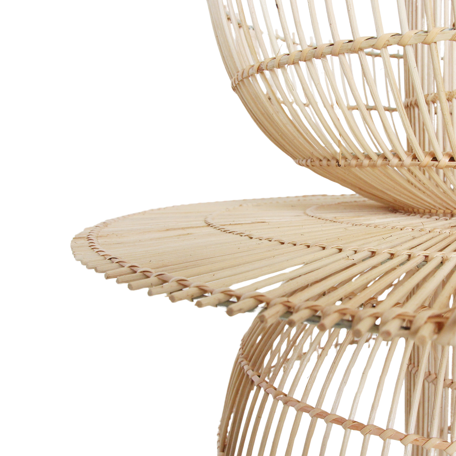 Raw Materials Amsterdam Saturn Hanglamp | Rotan | H63 x D65 cm