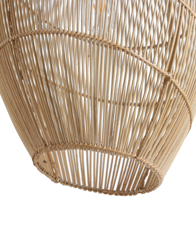Raw Materials Amsterdam Hanglamp Luna | Rotan | D40 x H60 cm