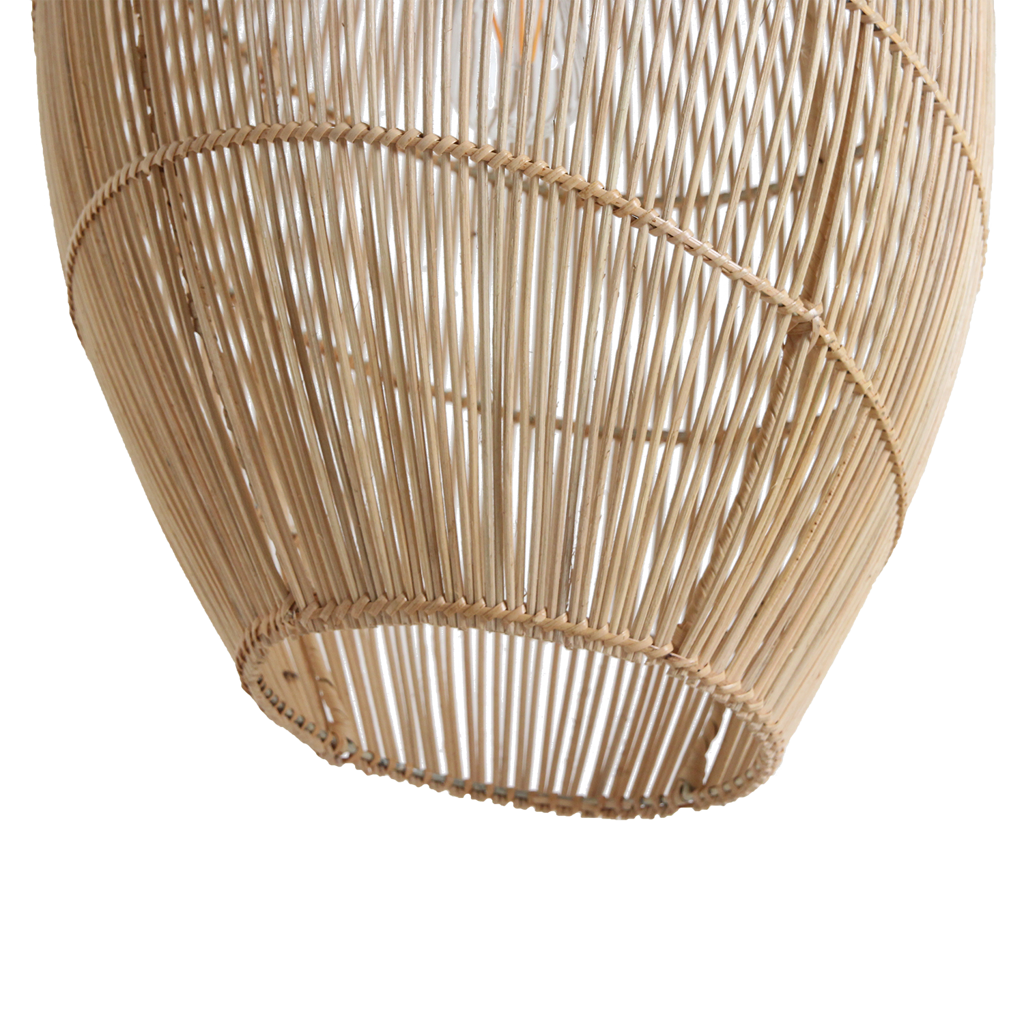 Raw Materials Amsterdam Hanglamp Luna | Rotan | D40 x H60 cm