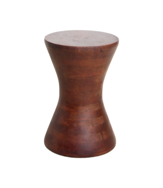 Raw Materials Amsterdam Pacific mango wood stool/side table Samoa