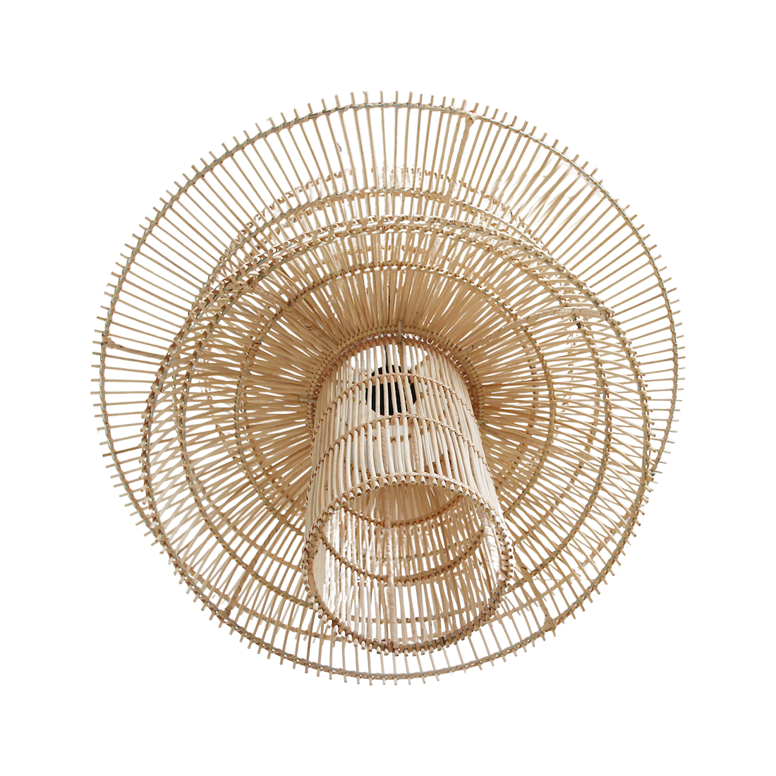 Raw Materials Amsterdam Saturn Hanglamp | Rotan | H63 x D65 cm