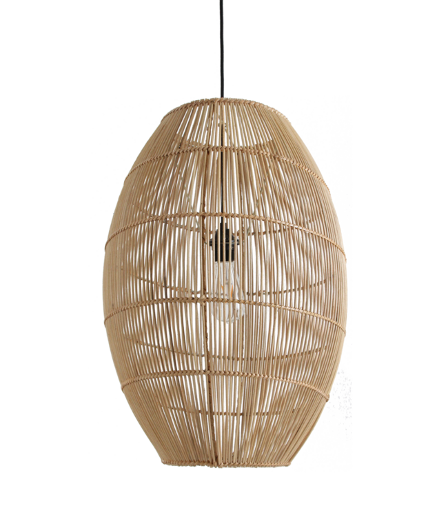 Raw Materials Amsterdam Hanglamp Luna | Rotan | D40 x H60 cm