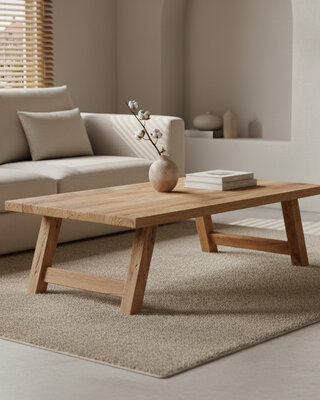 Raw Materials Amsterdam Salontafel | Farmwood | H38 x B65 x L140 cm