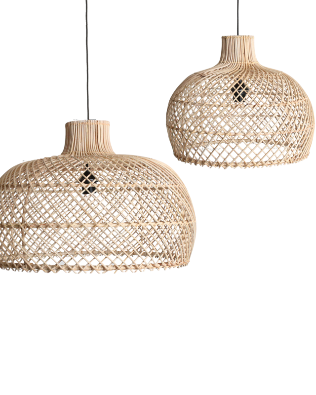 Raw Materials Amsterdam Hanglamp Maze | Rotan | D57 x H36 cm