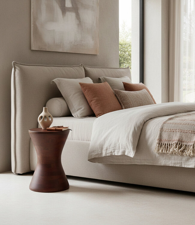 Raw Materials Amsterdam Bijzettafel | Samoa | Mangohout | H45 x D30 cm